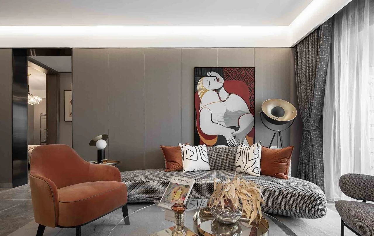 现代前卫风格室内设计家装案例-客厅沙发